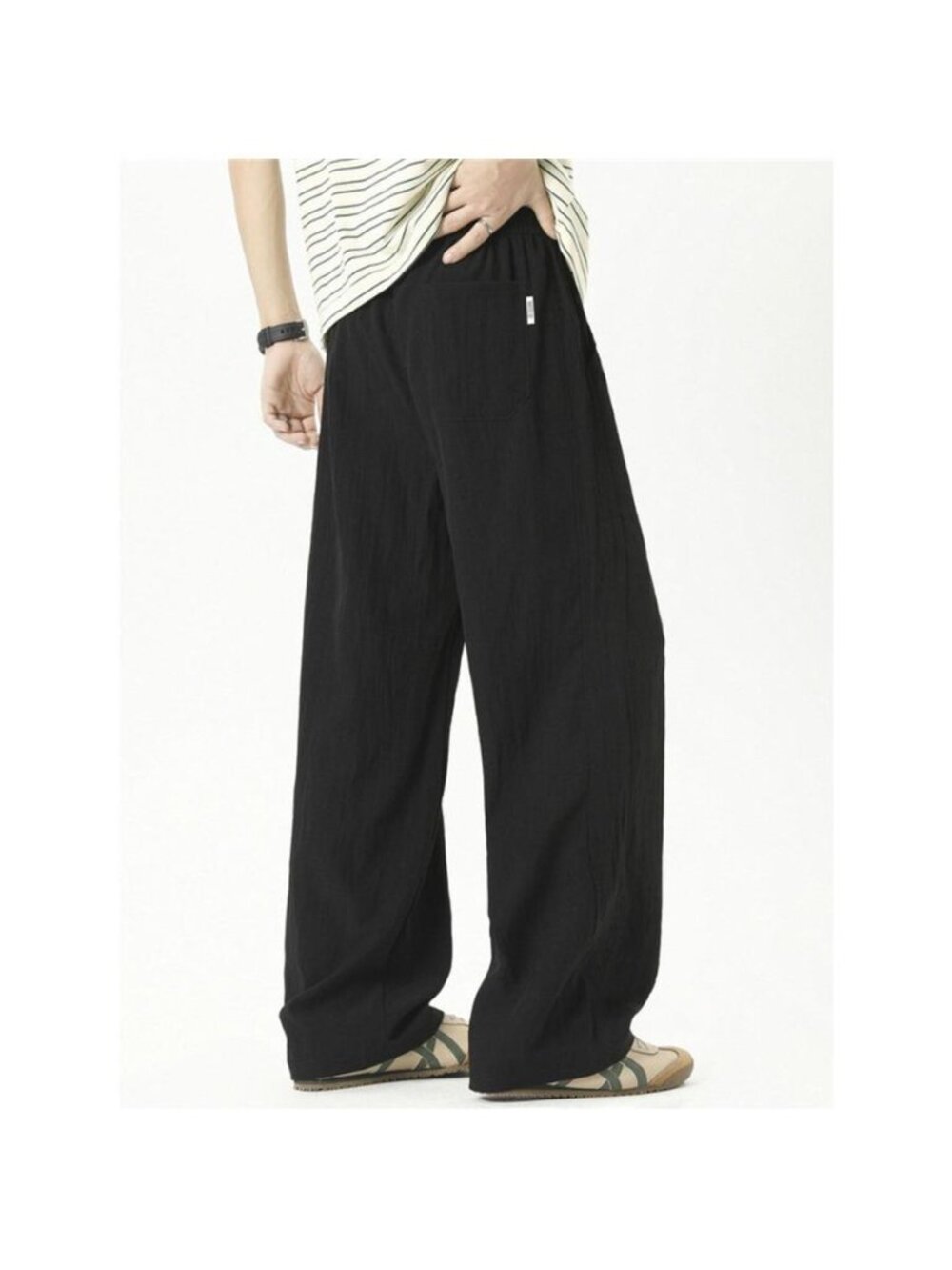 Men's Plus Size Loose Fit Casual Pants - Picture 4 of 7